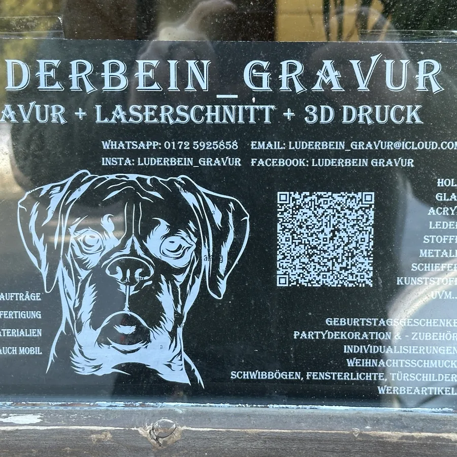 Acryl Label – Beispiel